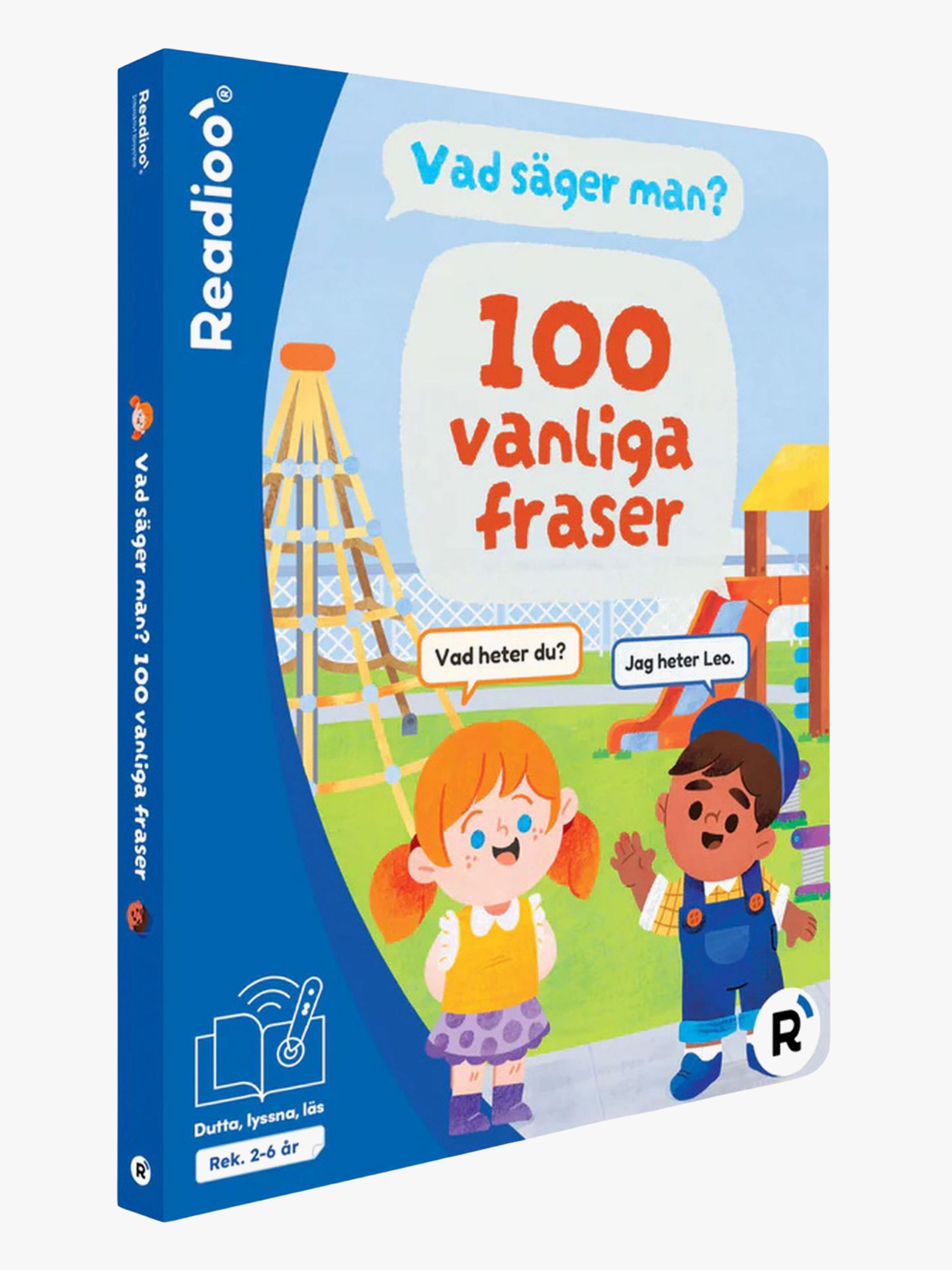 Readioo Interaktiv Bok Vad säger man? 100 vanliga fraser