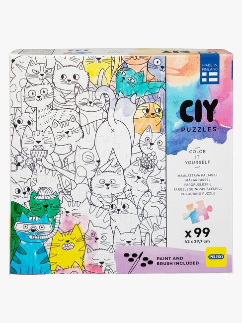 Peliko CIY Pussel med Vattenfärger 99 Bitar Blandad