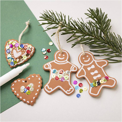 Creativ Company DIY Pysselset Modellera Pepparkaksfigurer