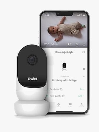 Owlet Cam 2 Babyvakt, White