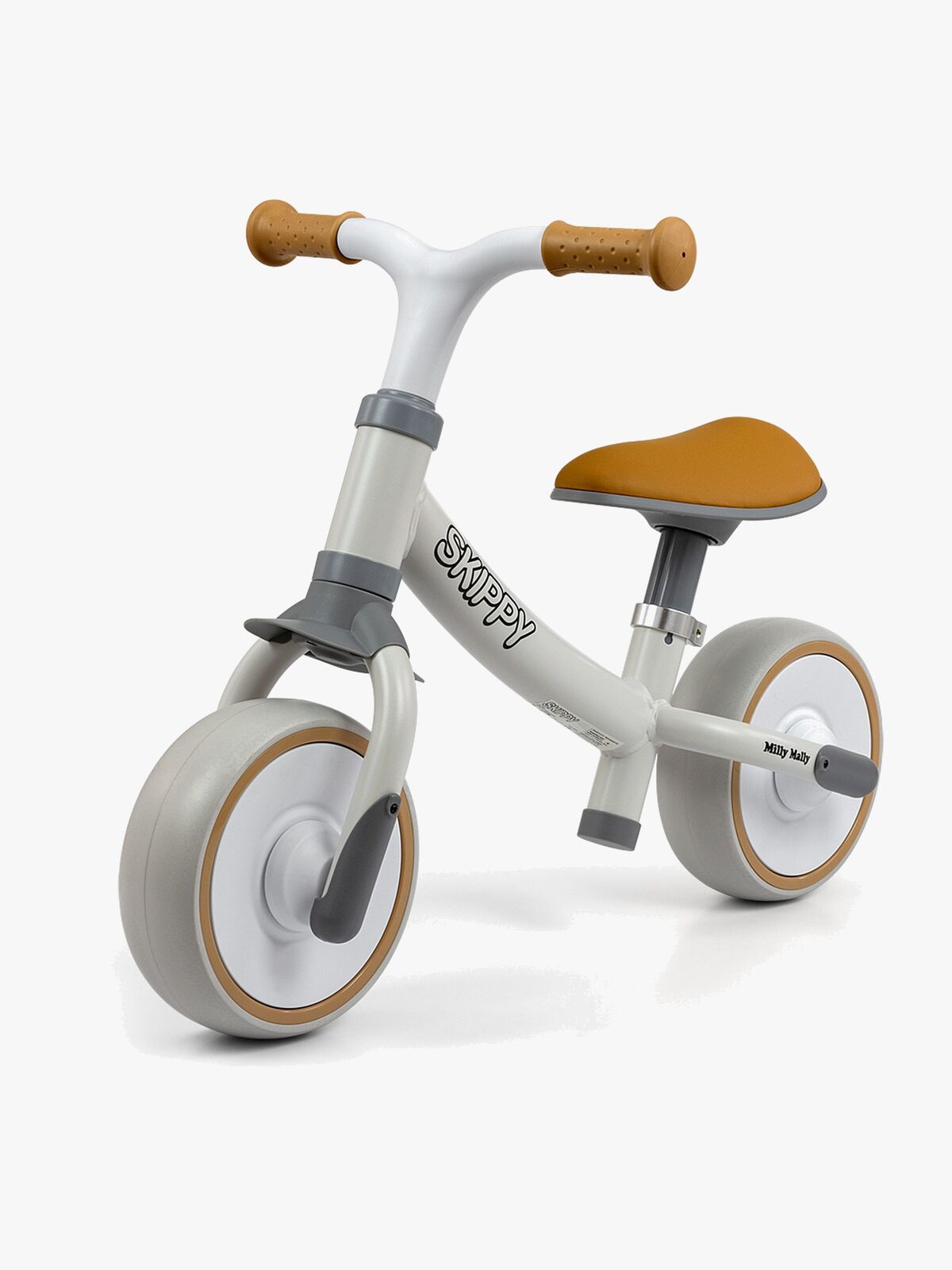 Milly Mally Skippy Springcykel, Vit