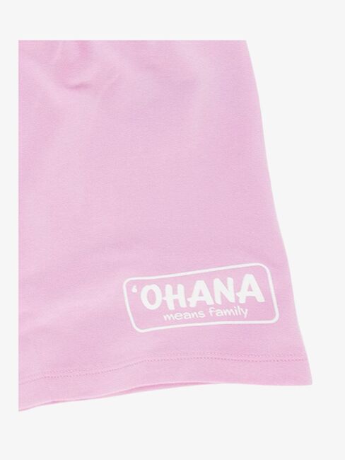 Disney Stitch T-shirt & Shorts Set, Vit