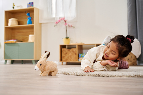 Simba Toys PetZoo Kanin med Ljud & Rörelse