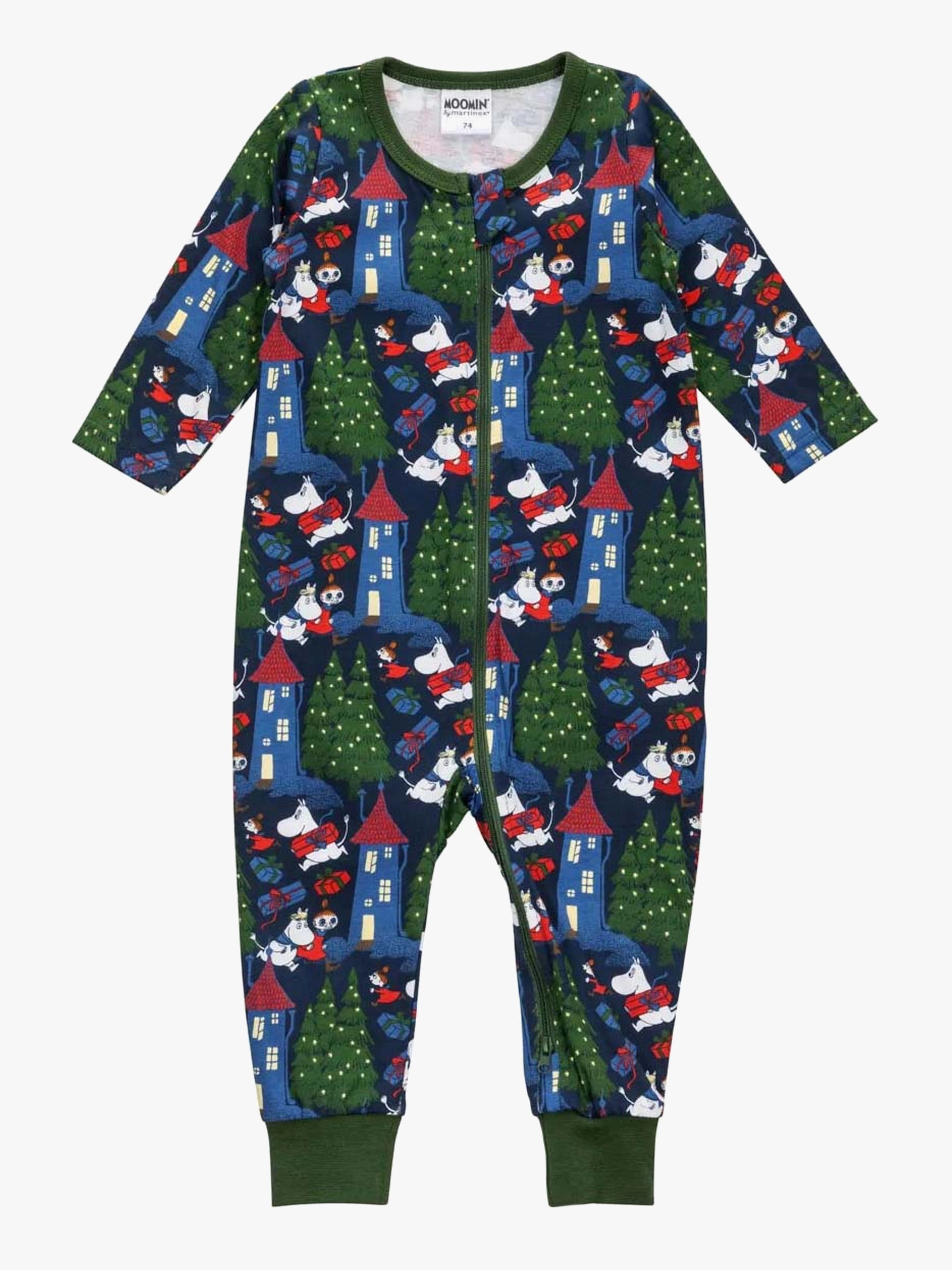 Moomin By Martinex Rush Pyjamas Baby, Dark Blue, 80