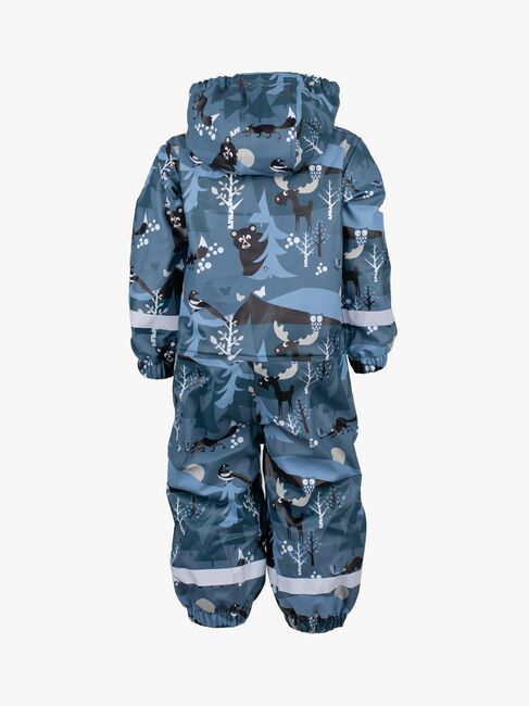 Lindberg Lekhyttan Fodrad Regnoverall, Blå/Svart