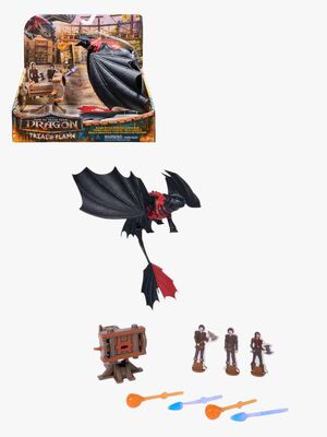 Draktränaren Battle Cannon Med Toothless Lekset