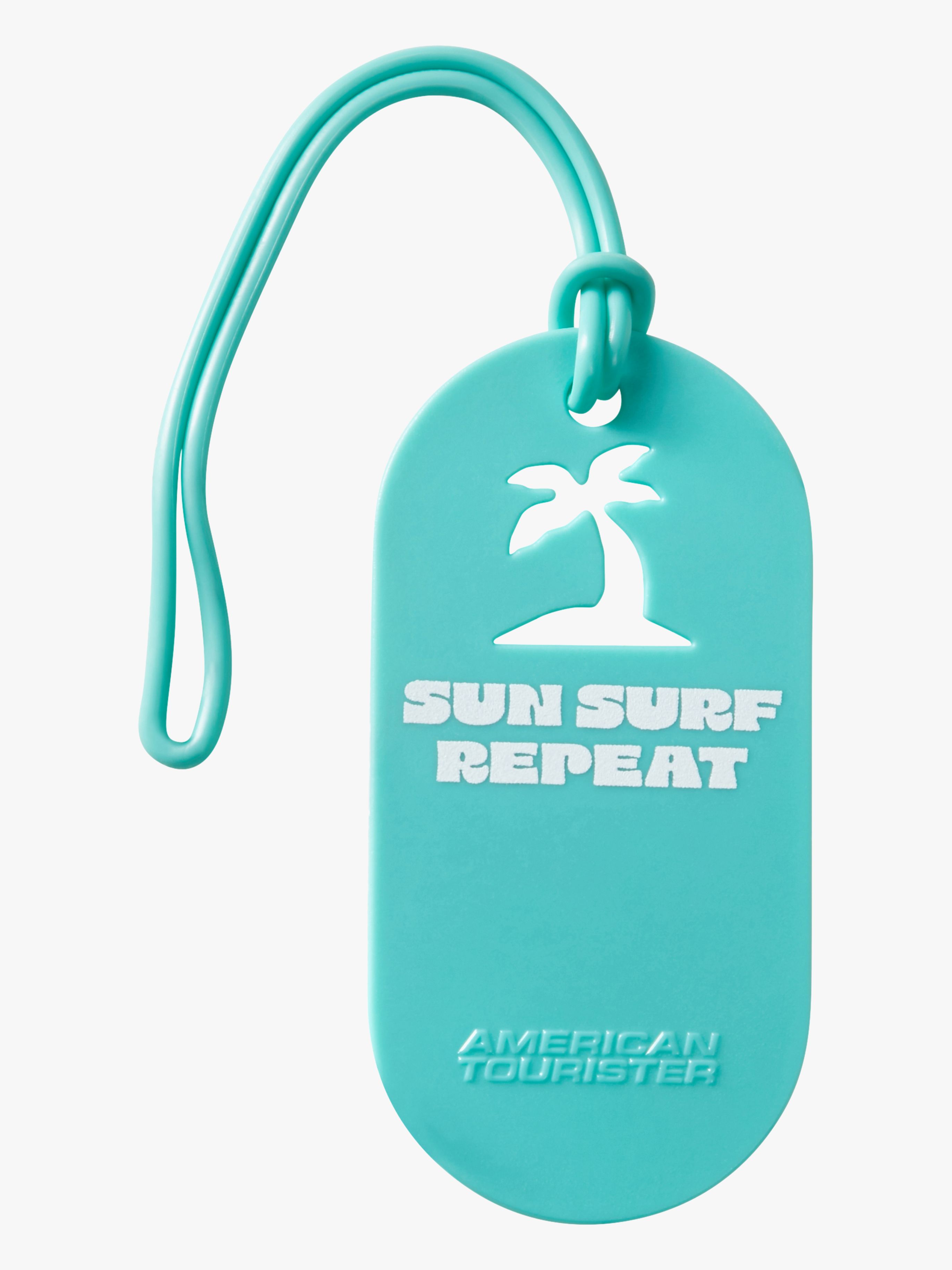 American Tourister Fun Tags Bagagetag 2-Pack, Sun Surf Repeat