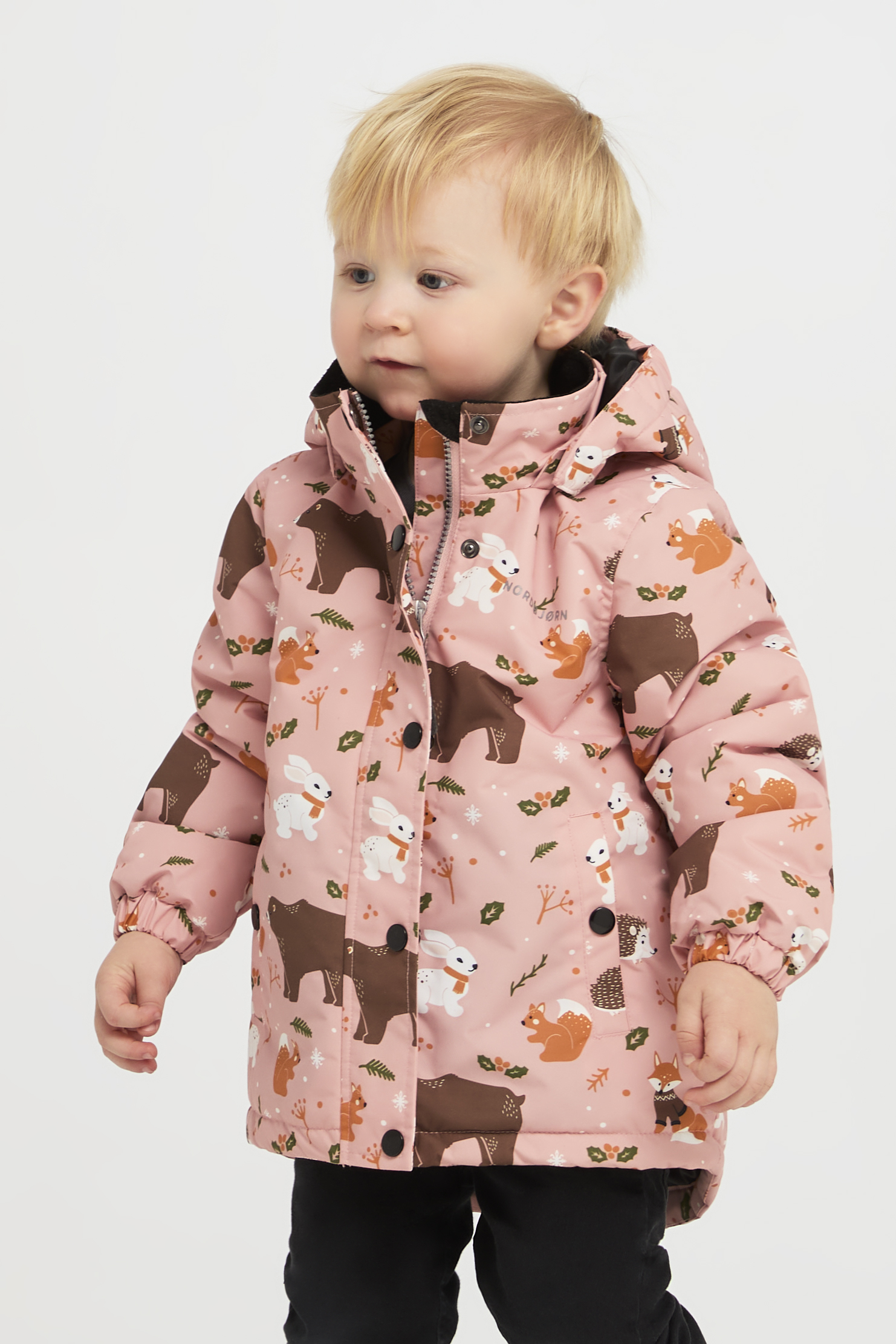 Nordbjørn Minilanche Vadderad Jacka, Mellow Rose, 110-116