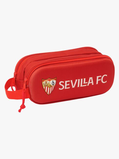 Sevilla FC 3D Dubbelpennfodral, Röd
