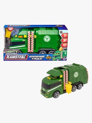 Teamsterz Mighty Machines Søppelbil Med Lyd Og Lys