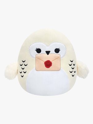 Squishmallows Harry Potter Kosedyr Hedwig Holding Letter 20 cm