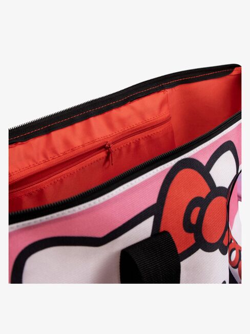 Hello Kitty Strandväska, Rosa/vit