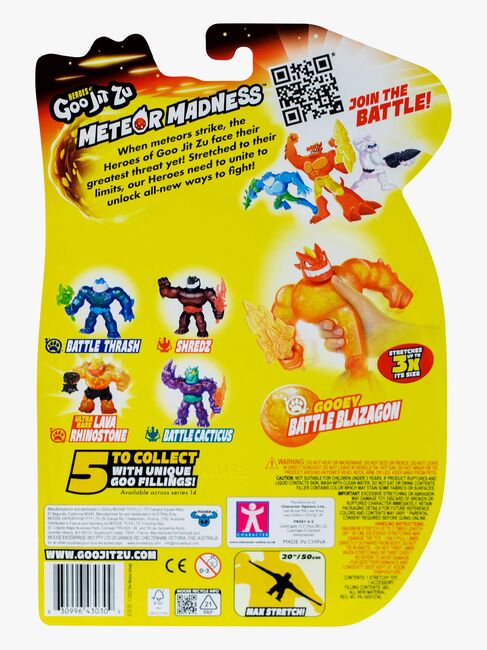 Goo Jit Zu Meteor Madness Actionfigur Blazagon
