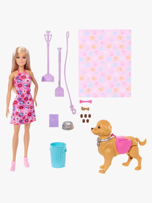 Barbie Family & Friends Malibu Lekset Hundrastning