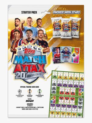 Topps Match Attax Champions League Sammelkarten Starter-Pack
