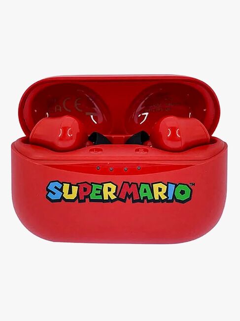 Super Mario Hörlurar In-Ear TWS, Röd