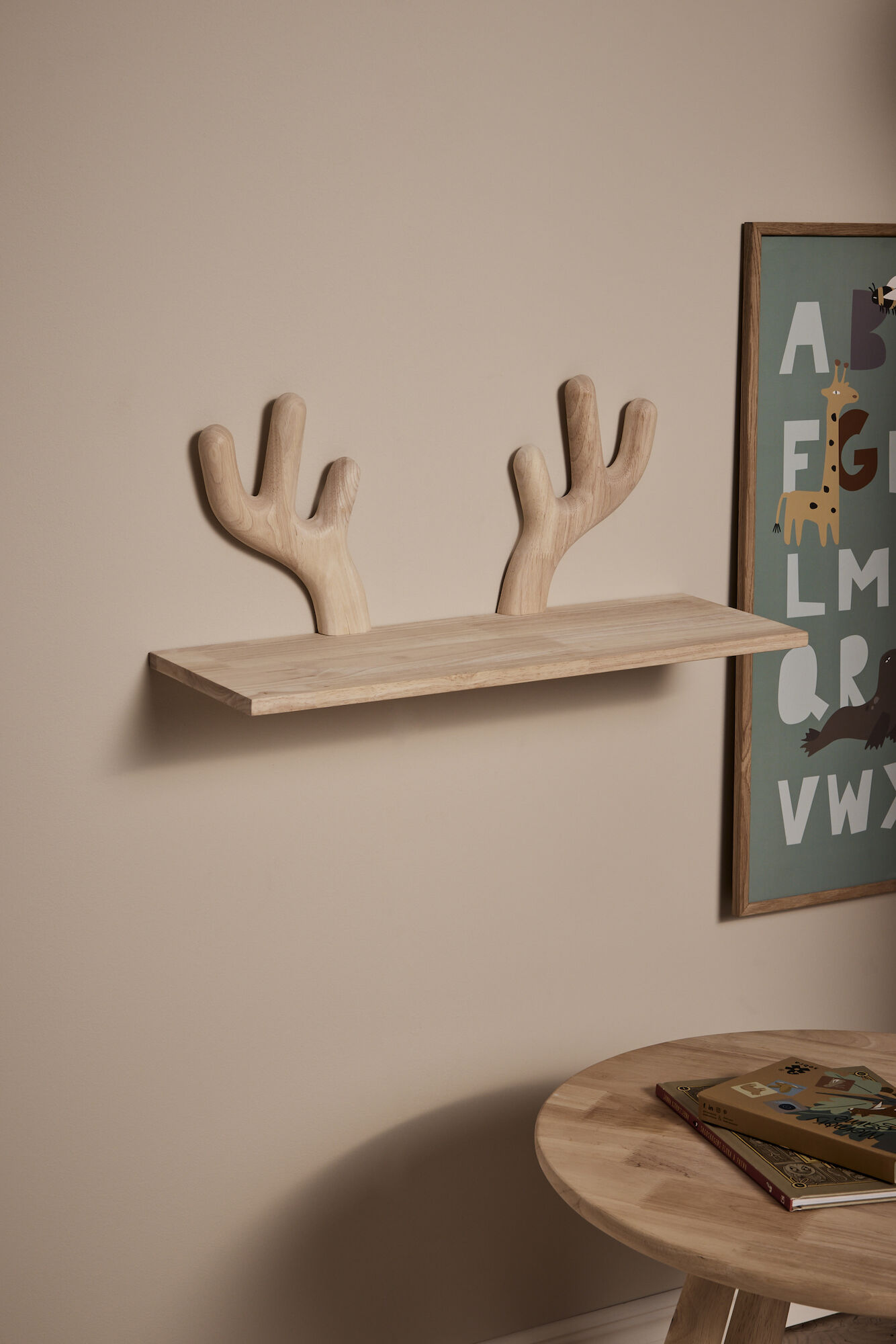 Minitude Nordic LEO Vägghylla Natur