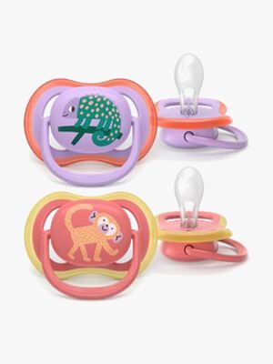 Philips Avent Ultra Air Napp 18m+ 2-Pack, Röd/Lila