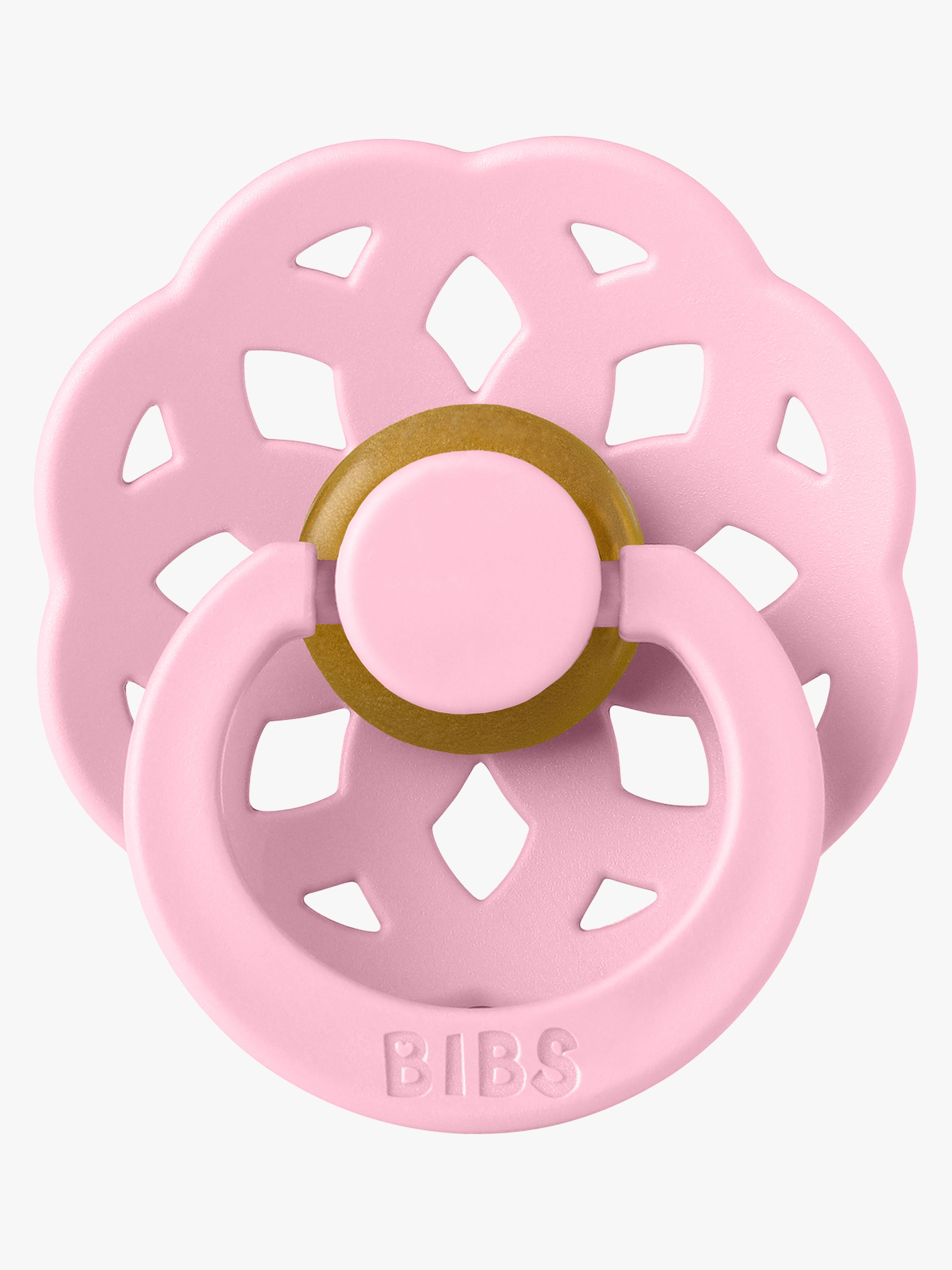BIBS Boheme Napp Latex Stl 2, Baby Pink
