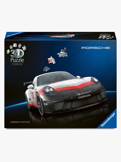 Ravensburger Iconics 3D-pussel Porsche 911 GT3 Cup 154 Bitar