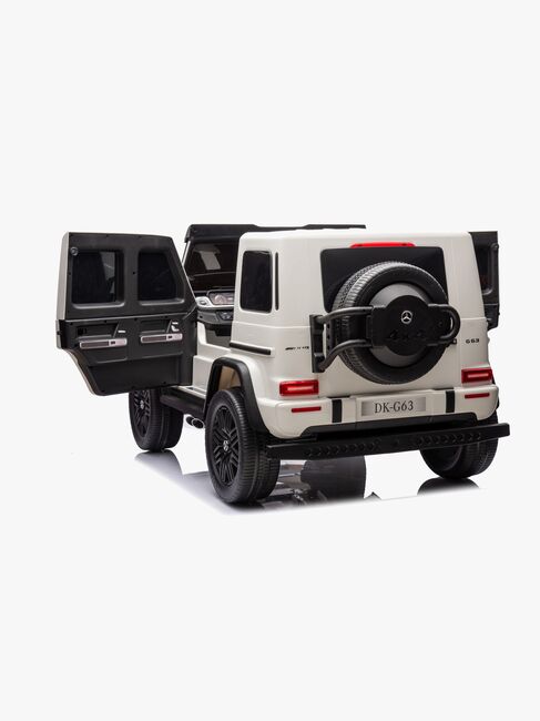 Mercedes Benz AMG G63 Elbil, Vit