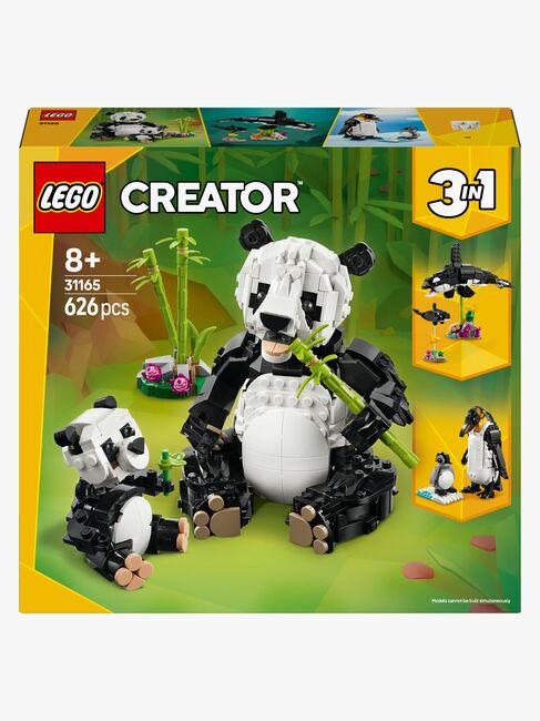 LEGO Creator 31165 Vilda djur: pandafamilj
