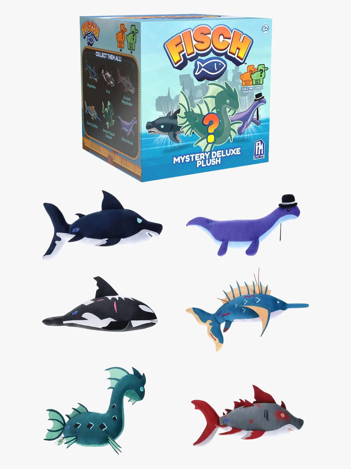 Roblox Fisch Gosedjur 20 cm Blandad