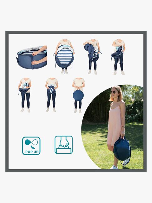 BabyMoov UV-Tält, Blue/White