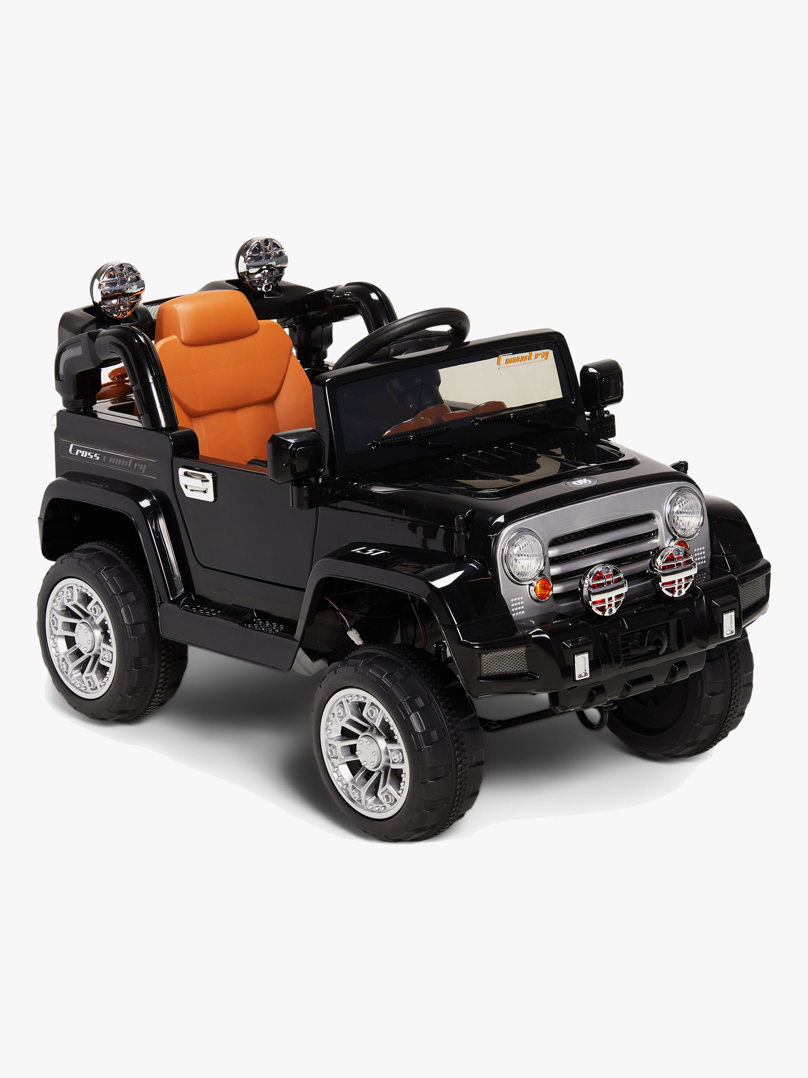 Alex's Garage Elbil Jeep, Svart