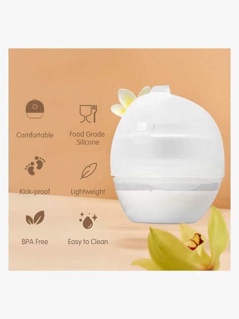 Beemoo CARE Horigen Bärbar Manuell Bröstpump inkl. 10-Pack Amningsinlägg