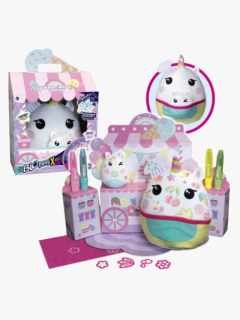 Blo Pens X-tra Candy Rose Squishy-figur med Färgpennor