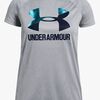 Under Armour Big Logo Tee Solid SS Träningströja, Steel