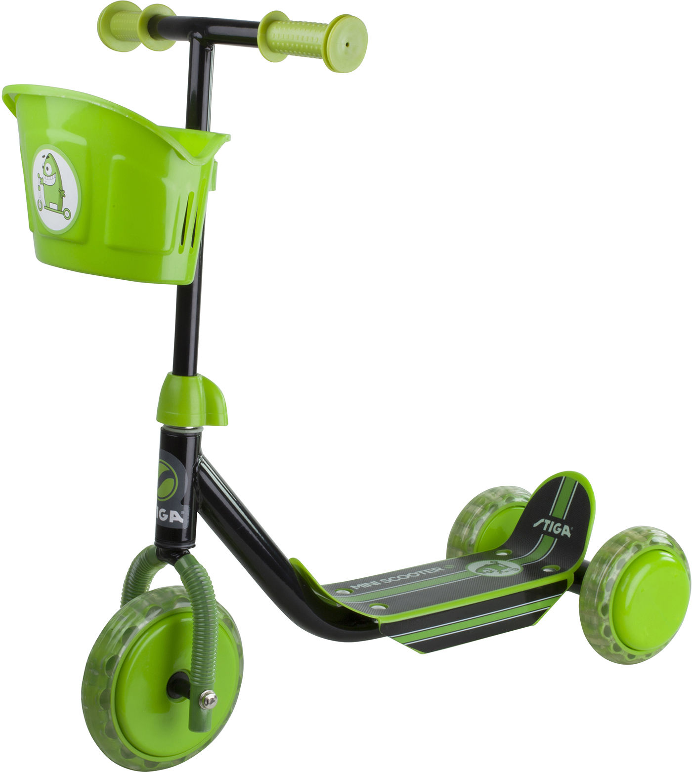 STIGA Sparkcykel Trehjuling, Grön