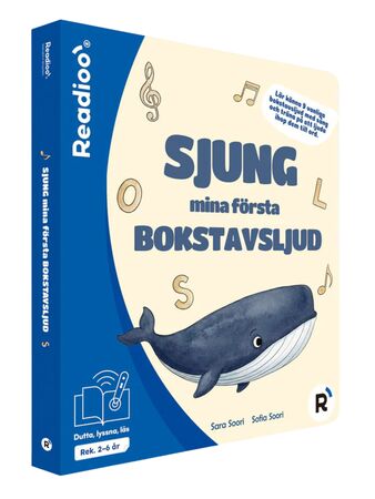 Readioo Interaktiv Bok Sjung mina första bokstavljud
