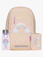 Beckmann Ryggsäck 12L inkl. Pennfodral & Flaska, Yellow Heart