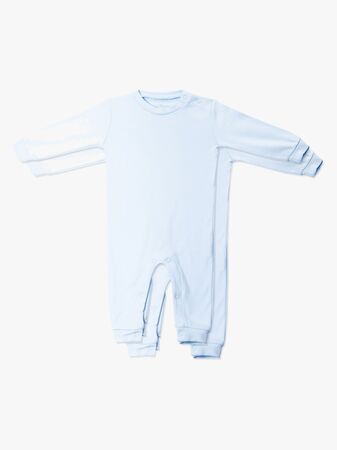 Tiny Treasure Maxime Jumpsuit 2-Pack, Baby Blue