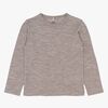 Mikk-Line  Långärmad T-shirt Barn Merinoull, Melange Denver
