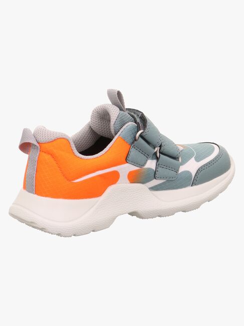 Superfit Rush WP Sneakers, Light Green/Orange