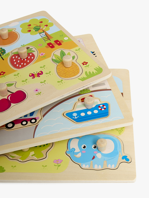 Fippla Knoppussel Se & Lära 3-Pack