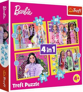 Trefl Barbie Pussel 4-i-1