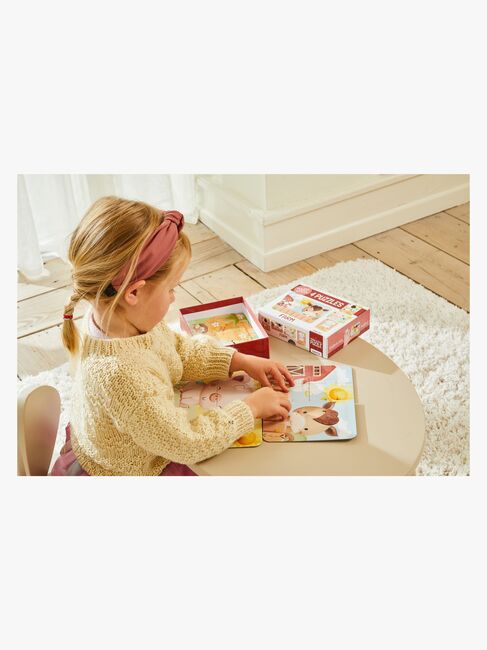 Barbo Toys  Rör & känn Pussel Bondgårdsvänner 4-i-1