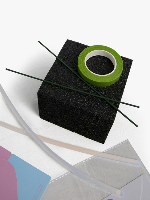 Fippla DIY-set Blombukett med Piprensare 18 Delar, Rosa