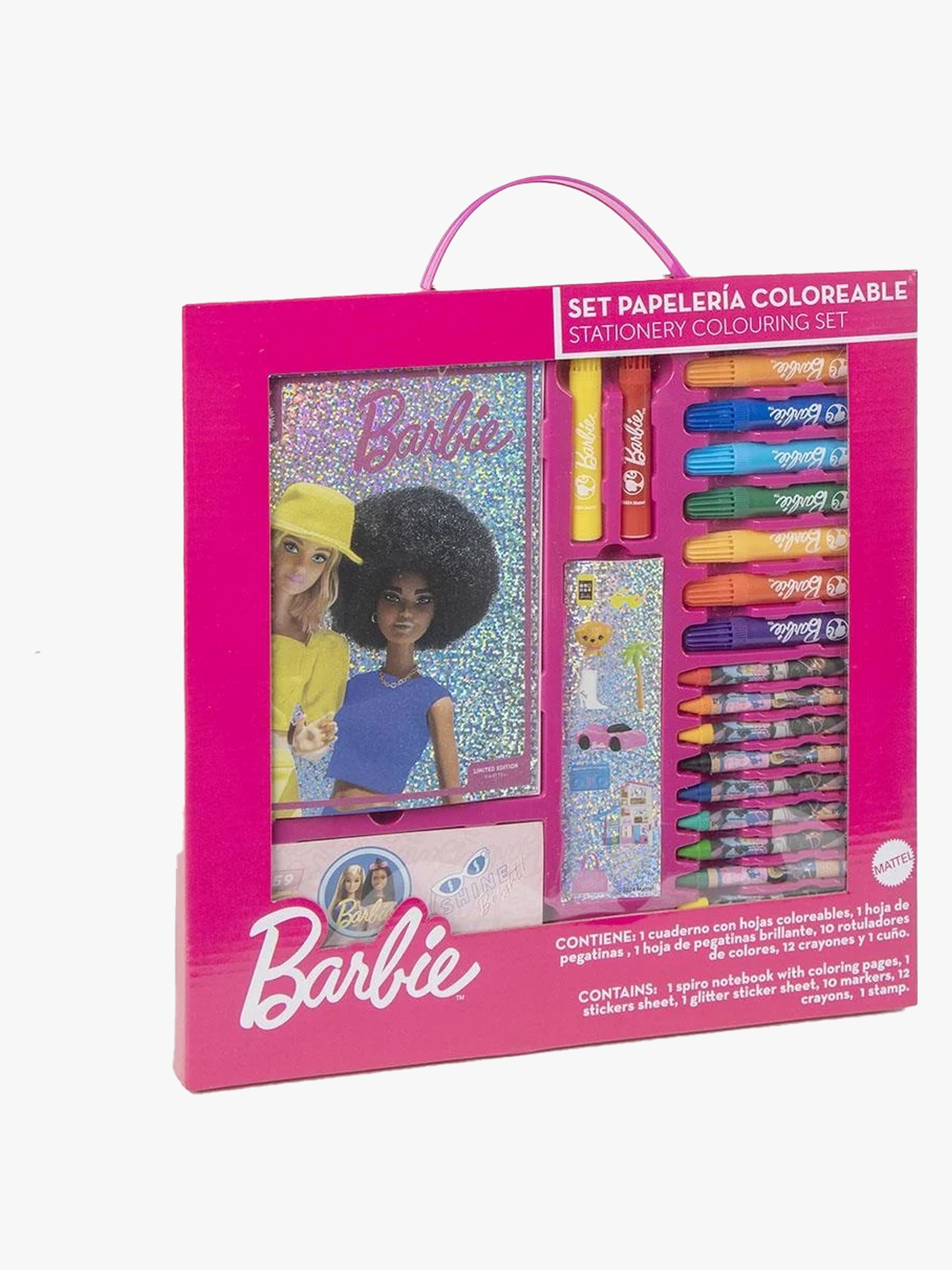 Barbie Display Målarset