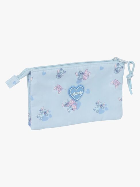 Disney Stitch Trippelpennfodral, Blå