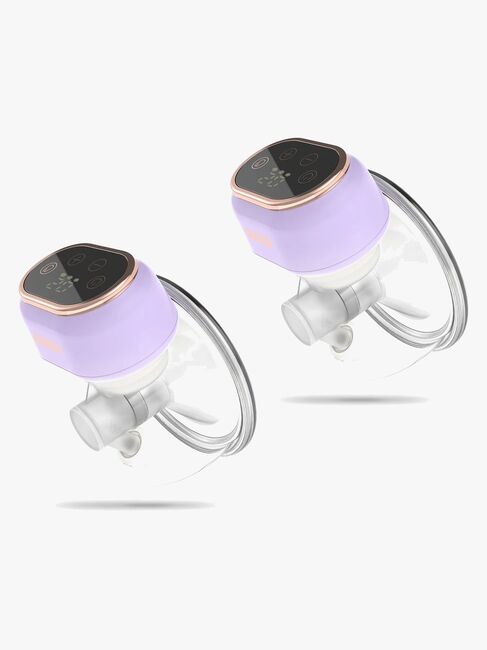 NENO Sole Twin Elektrisk Bröstpump Hands Free, Lila