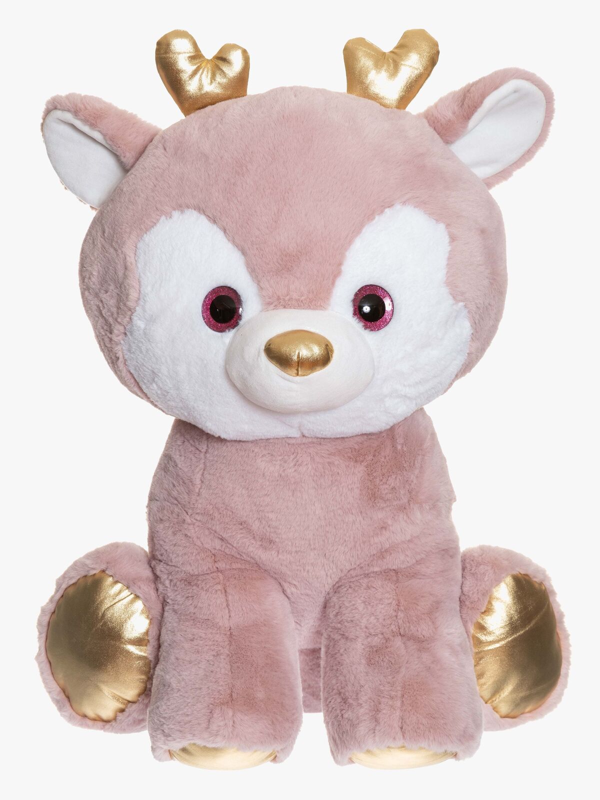 Teddykompaniet Gosedjur 65 cm Rådjur, Rosa
