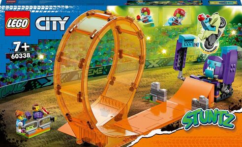 LEGO City 60338 Stuntloop Med Krossande Chimpans