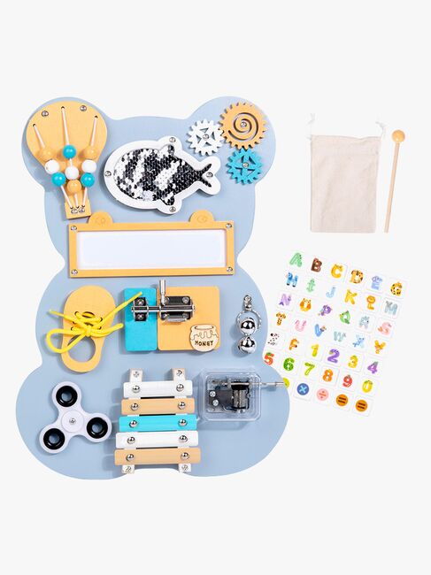 Hemmingsen Kids Mini Aktivitetstavla med Speldosa