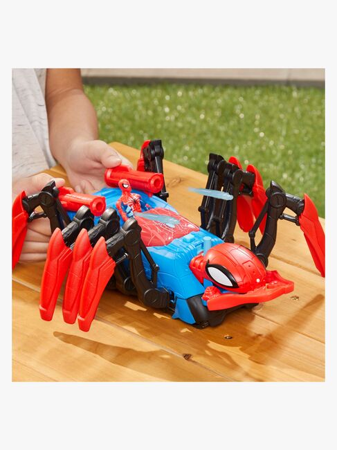 Marvel Spider-Man Crawl 'n Blast Spider Fordon med Figur