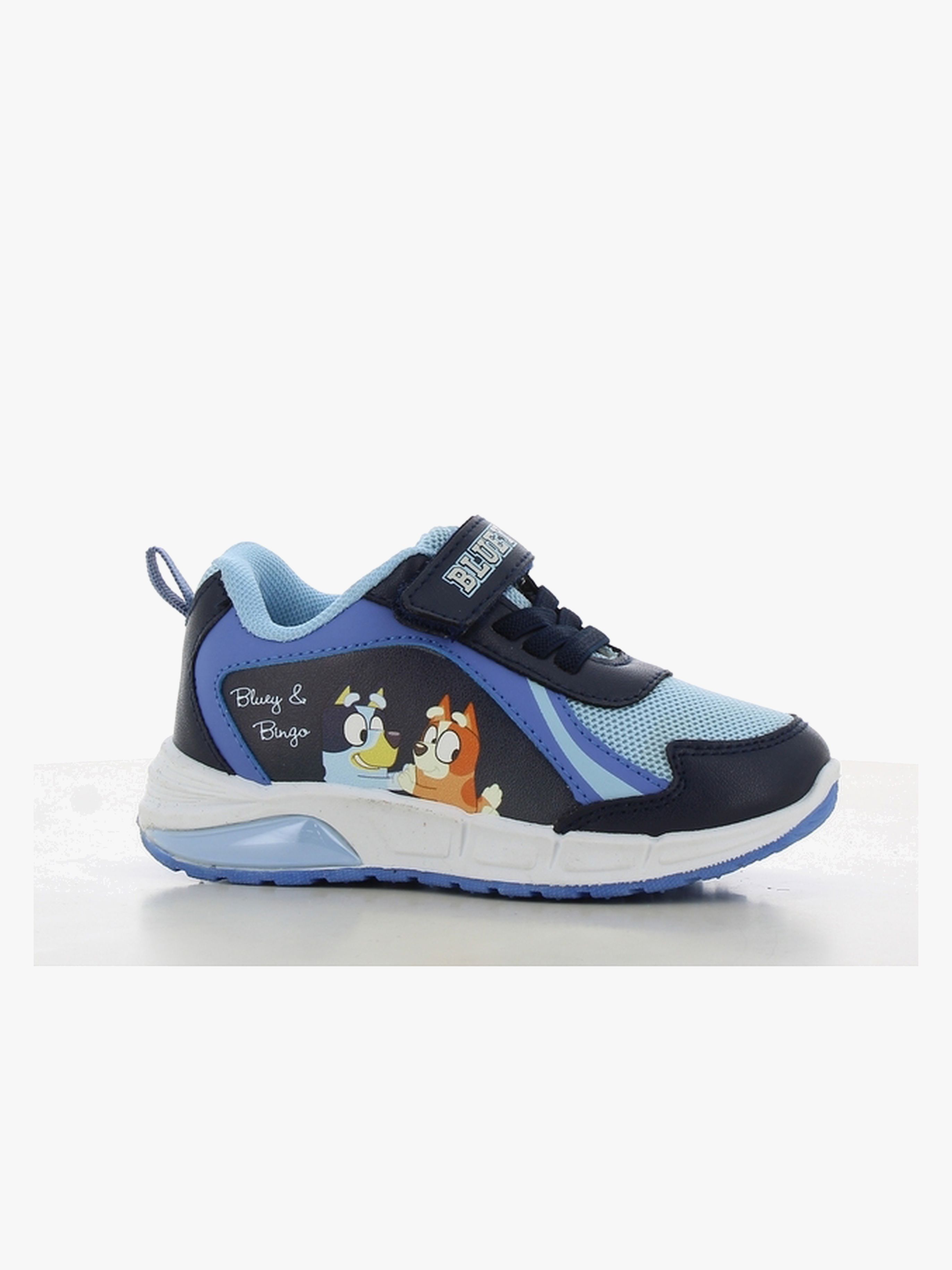 Bluey  Blinkande Sneakers, Navy/Light Blue, 28